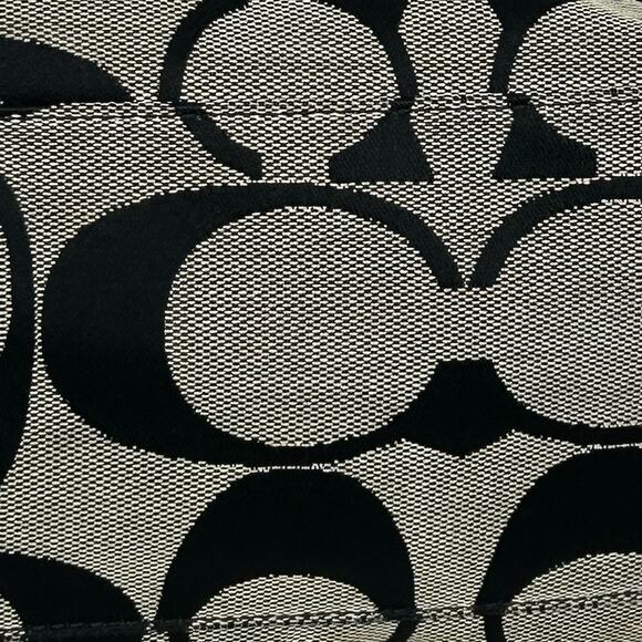 Coach Vintage Luxury Signature Canvas Stripe Tote - Picture 12 of 12